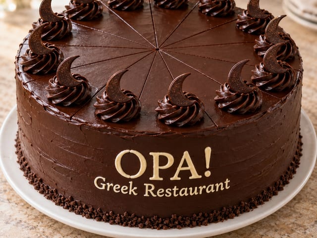 Chocolate Cake.