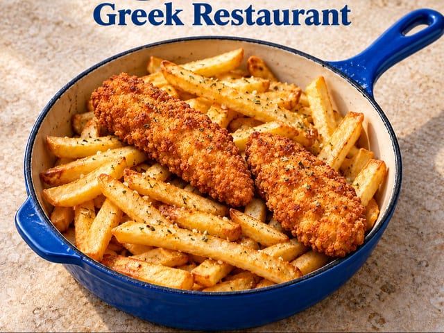 Kids Chicken Fingers.