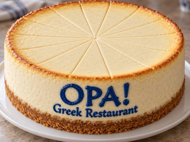 New York Style Cheeses Cake.