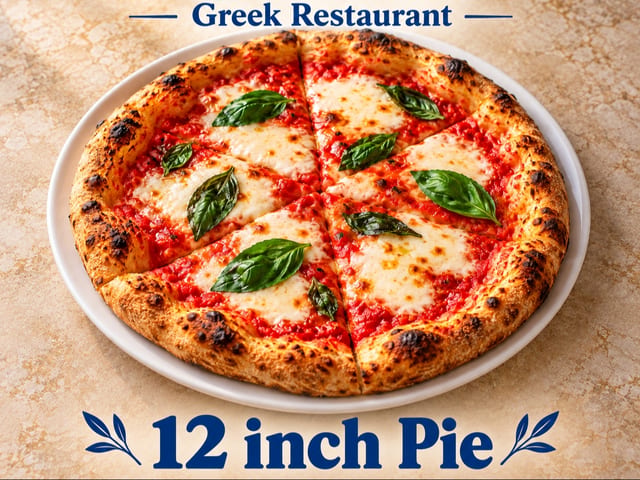 Personal Pizza With Margarita (12 Inch).