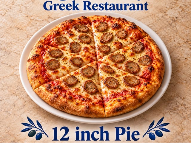 Personal Pizza With Sausage (12 Inch).