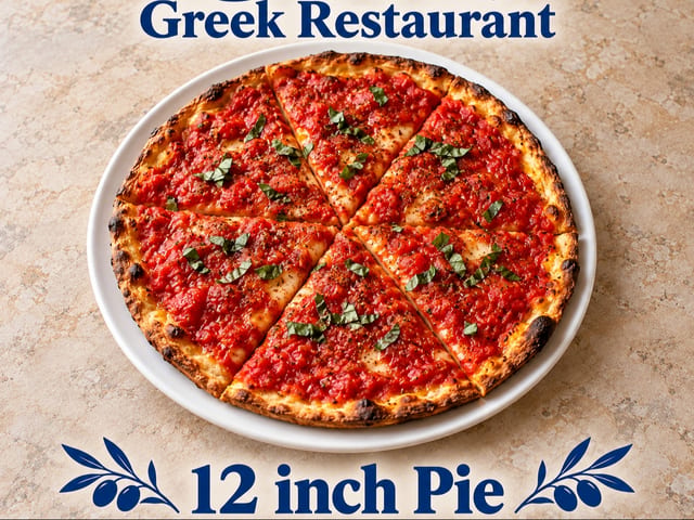 Personal Pizza Tomato Pie (12 Inch).