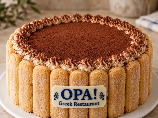 Tiramisu Cake.