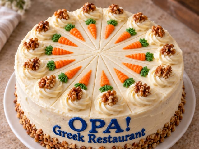 Carrot Cake.