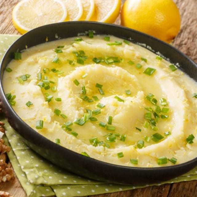 Skordalia Potato Garlic Dip.