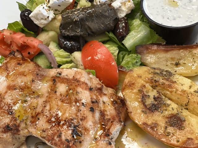 Lamb Chop Platter.