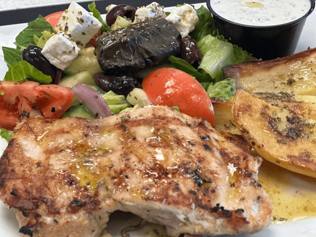 Grilled Chicken Breast Platter.