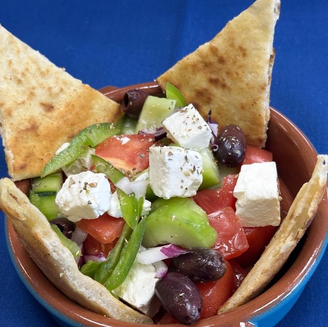 Side Opa Greek Salad.