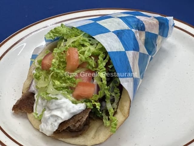Fire Beef & Lamb Gyro.